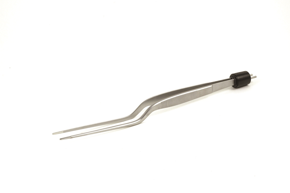 Scoville-Greenwood Bipolar Bayonet Forceps, 1.5 Mm Tip, 7 3/4" (19.5 Cm), Insulated